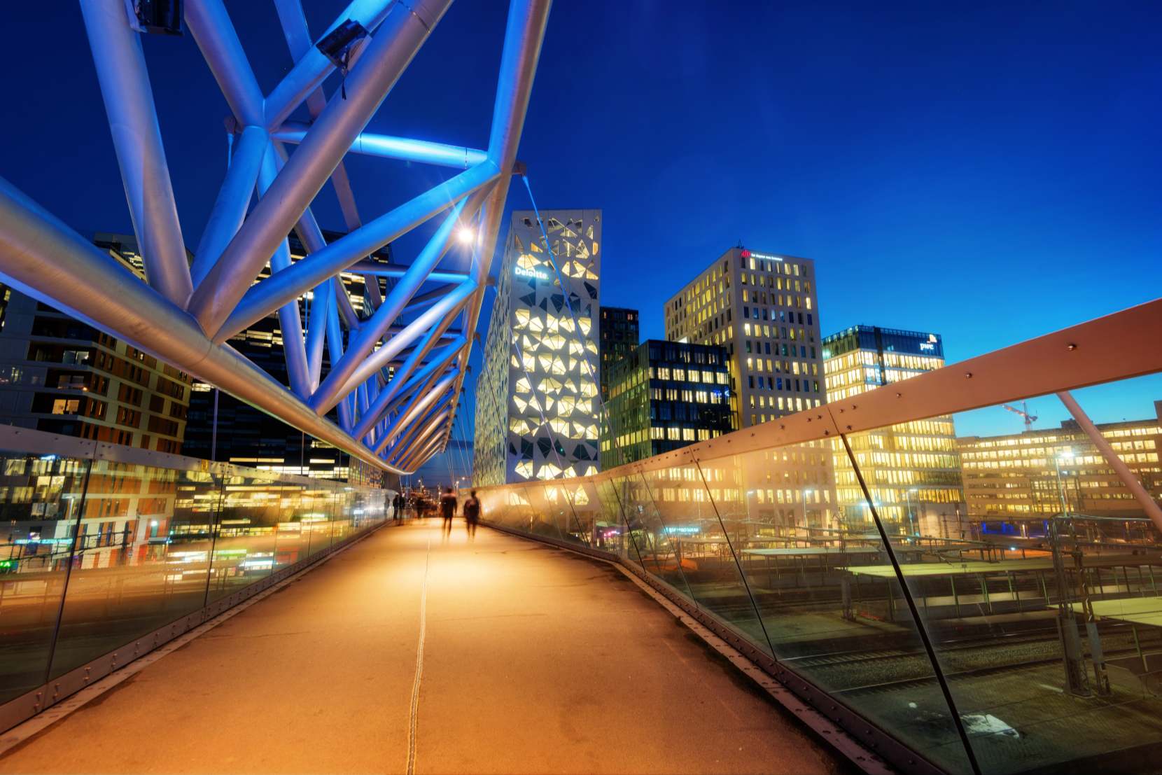 The bridge "The Acrobat" in Oslo
